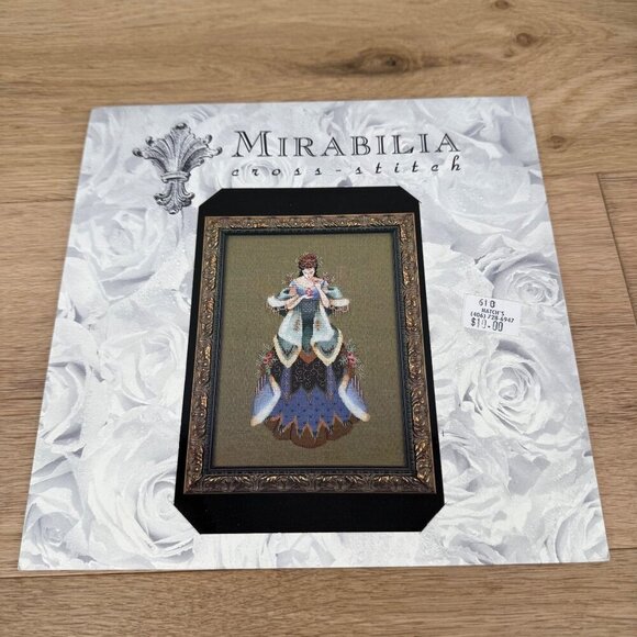 Mirabilia Scent of Old Roses MD54 Cross Stitch Chart Pattern Nora Corbett NEW - Picture 1 of 4